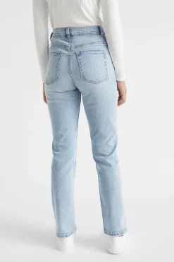 Seed Heritage Denim & Jeans-Core Straight Leg Jean Pale Blue Wash