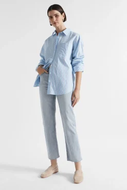 Seed Heritage Pants-Core Straight Leg Jean Light Sky Denim