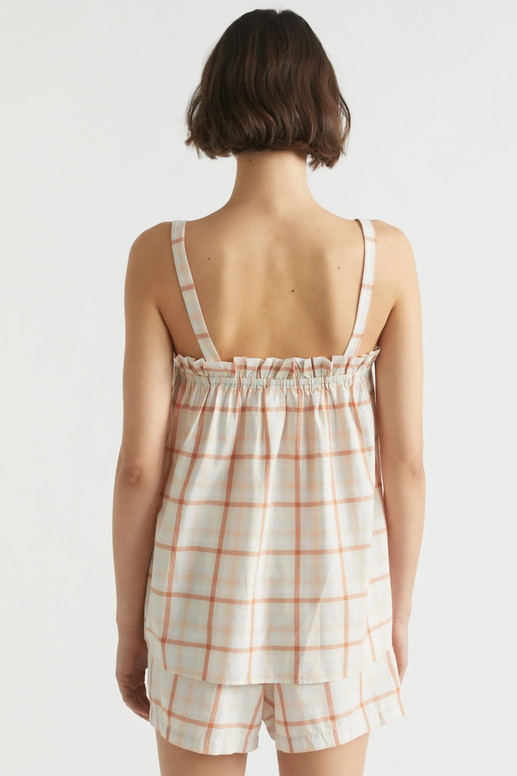 Seed Heritage Sleepwear-Cotton Frill Cami Multi