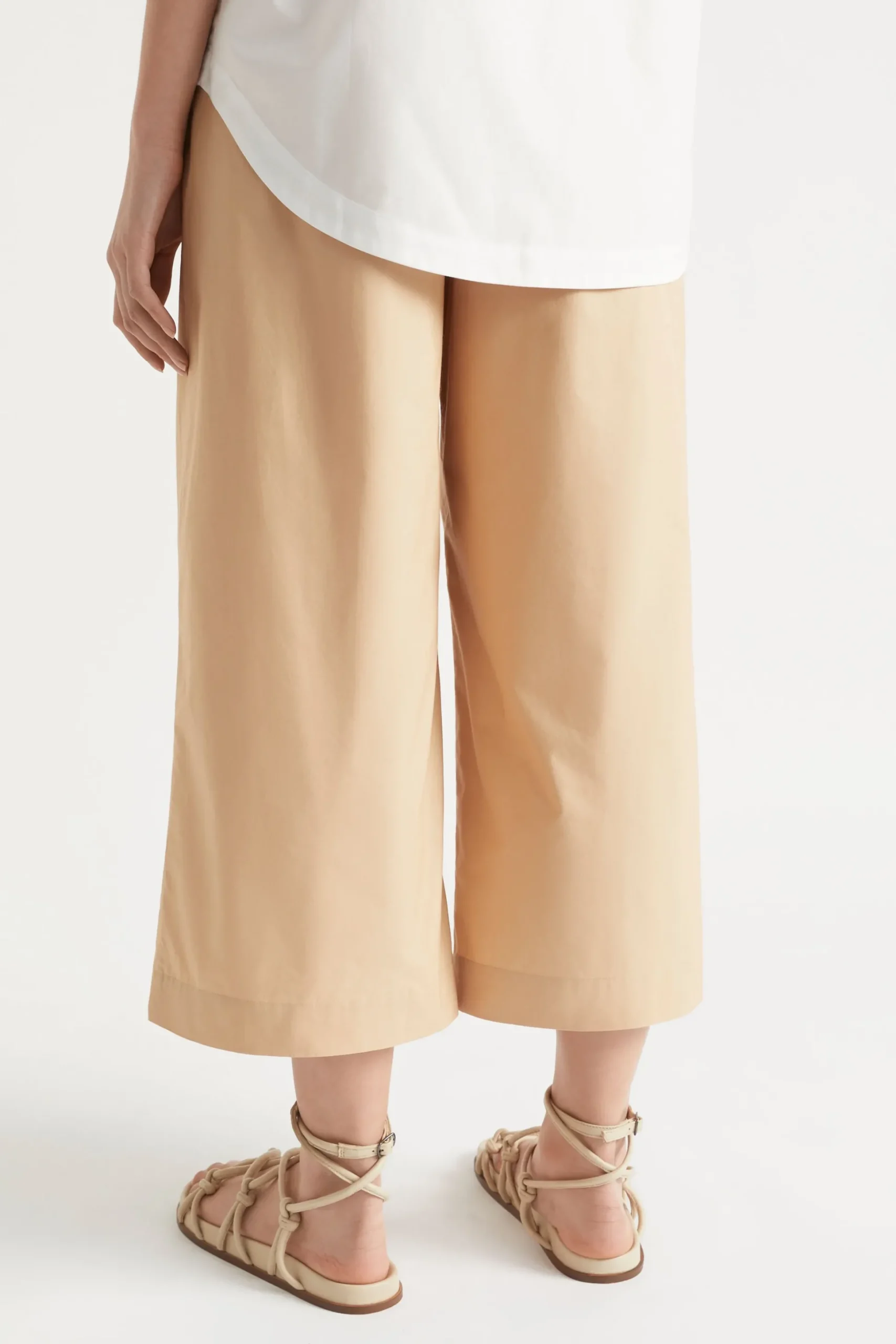 Seed Heritage Pants-Cotton Pleat Front Pant Light Chestnut