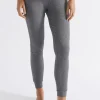 Seed Heritage Sleepwear-Cotton Rib Sleep Bottom Charcoal Marle