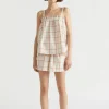 Seed Heritage Sleepwear-Cotton Sleep Short Multi