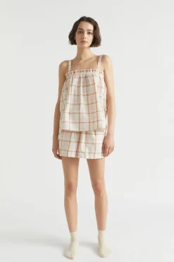 Seed Heritage Sleepwear-Cotton Sleep Short Multi