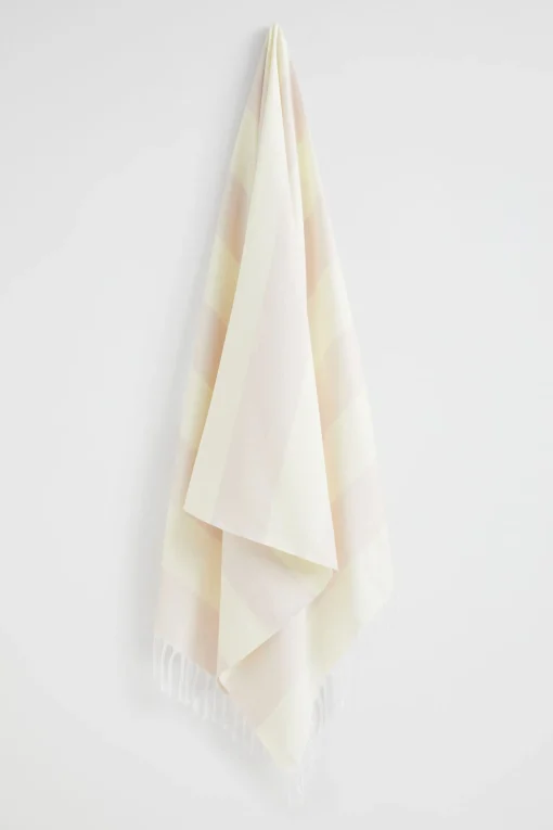 Seed Heritage Beach Towels-Cotton Turkish Towel Lemon
