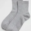 Seed Heritage Socks & Tights-1/4 Crew Socks Grey