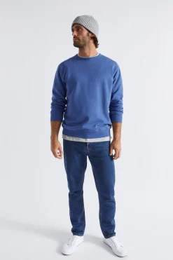 Seed Heritage T-Shirts & Sweaters-Crewneck Sweatshirt Dutch Blue