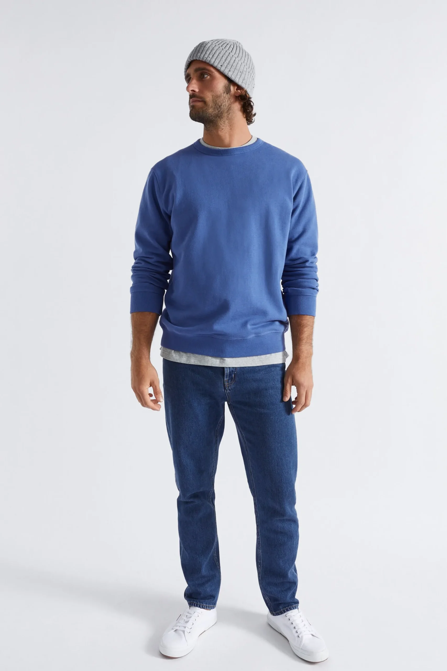 Seed Heritage T-Shirts & Sweaters-Crewneck Sweatshirt Dutch Blue