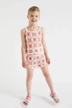 Seed Heritage Shorts-Crochet Short Multi