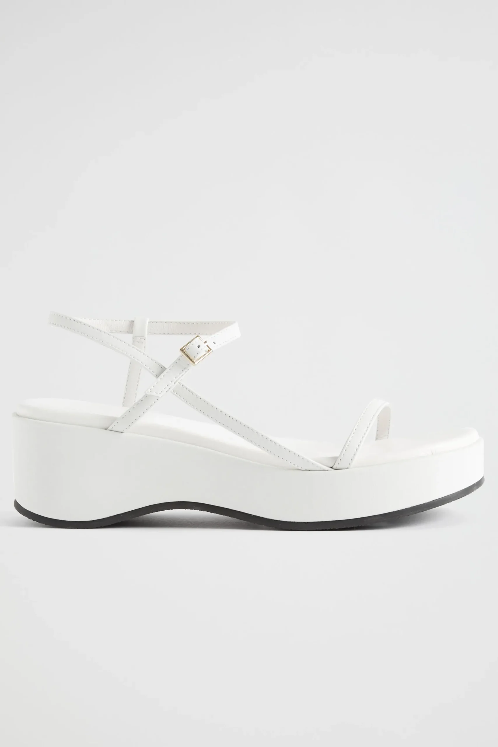 Seed Heritage Sandals & Thongs-Dahlia Strappy Wedge White
