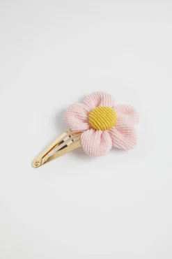 Seed Heritage Hair Accessories-Daisy Cord Snap Dusty Rose