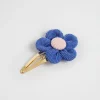 Seed Heritage Hair Accessories-Daisy Cord Snap Soft Cobalt