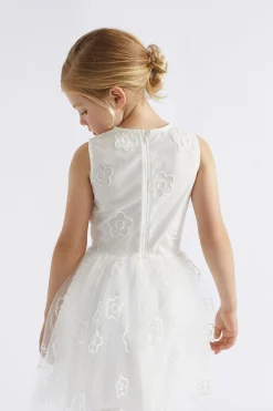Seed Heritage Dresses-Daisy Embroidered Dress Canvas