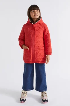 Seed Heritage Jackets & Vests-Daisy Quilted Anorak Super Red