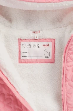 Seed Heritage Jackets & Vests-Daisy Quilted Anorak Camelia