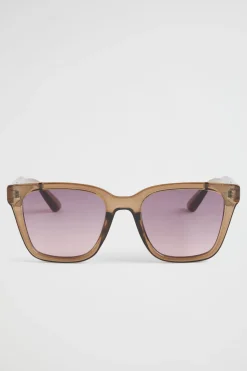 Seed Heritage Sunglasses & Glasses-Danielle D Frame Sunglasses Dark Fern