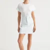 Seed Heritage Skirts-Denim Fitted Skirt Arctic Wash