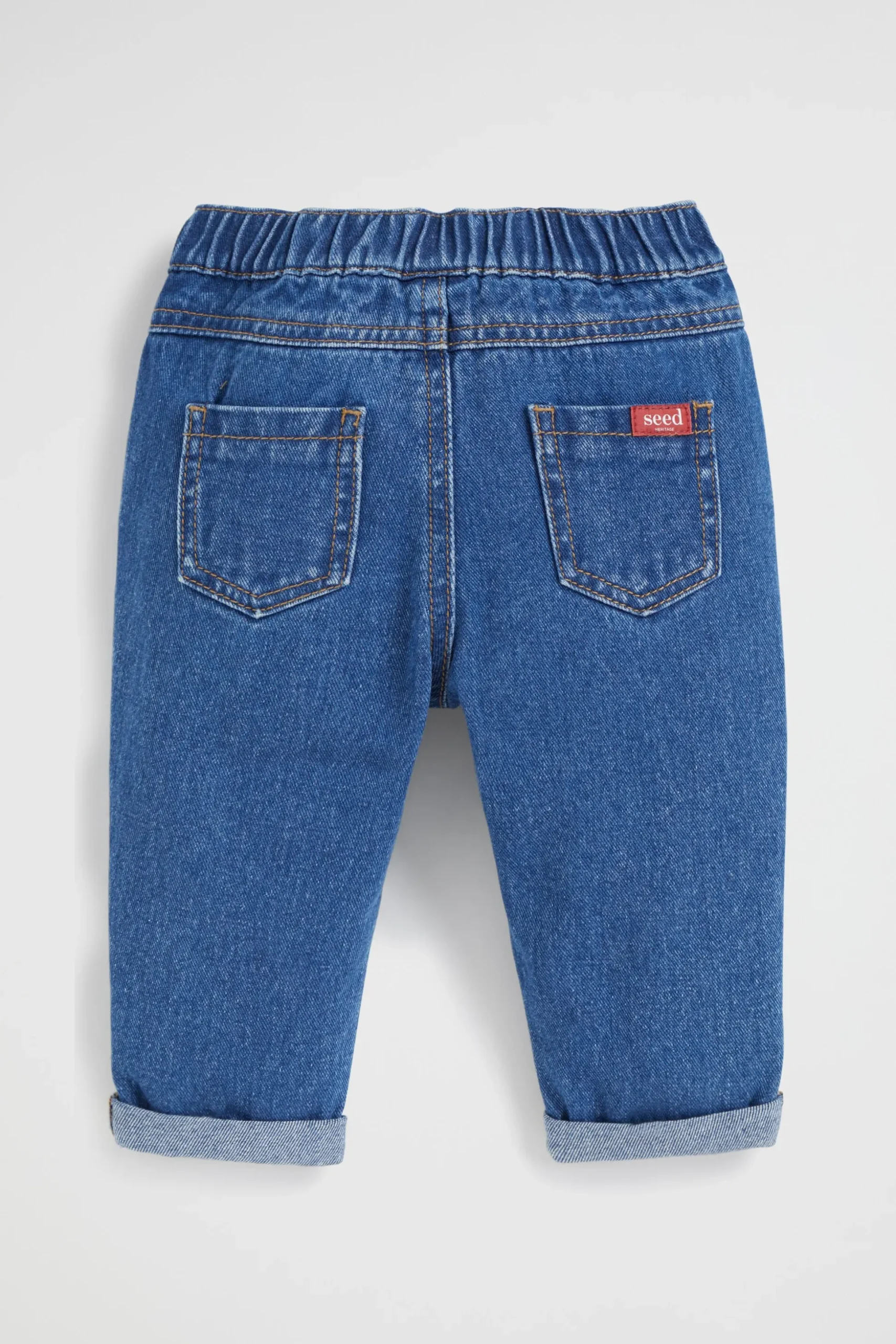 Seed Heritage Denim & Jeans-Denim Jogger Jean Bright Wash