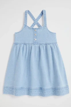 Seed Heritage Denim & Jeans-Denim Pinafore Classic Wash