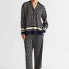 Seed Heritage Pants-Diamond Geo Pant Midnight Sky Geo