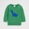 Seed Heritage Knitwear & Sweaters-Dino Crew Knit Jade