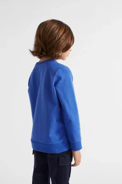 Seed Heritage Knitwear & Sweaters-Dino Slogan Sweat True Cobalt