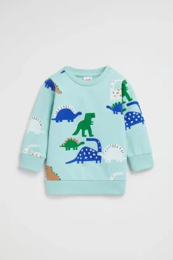 Seed Heritage Knitwear & Sweaters-Dino Sweat Lagoon