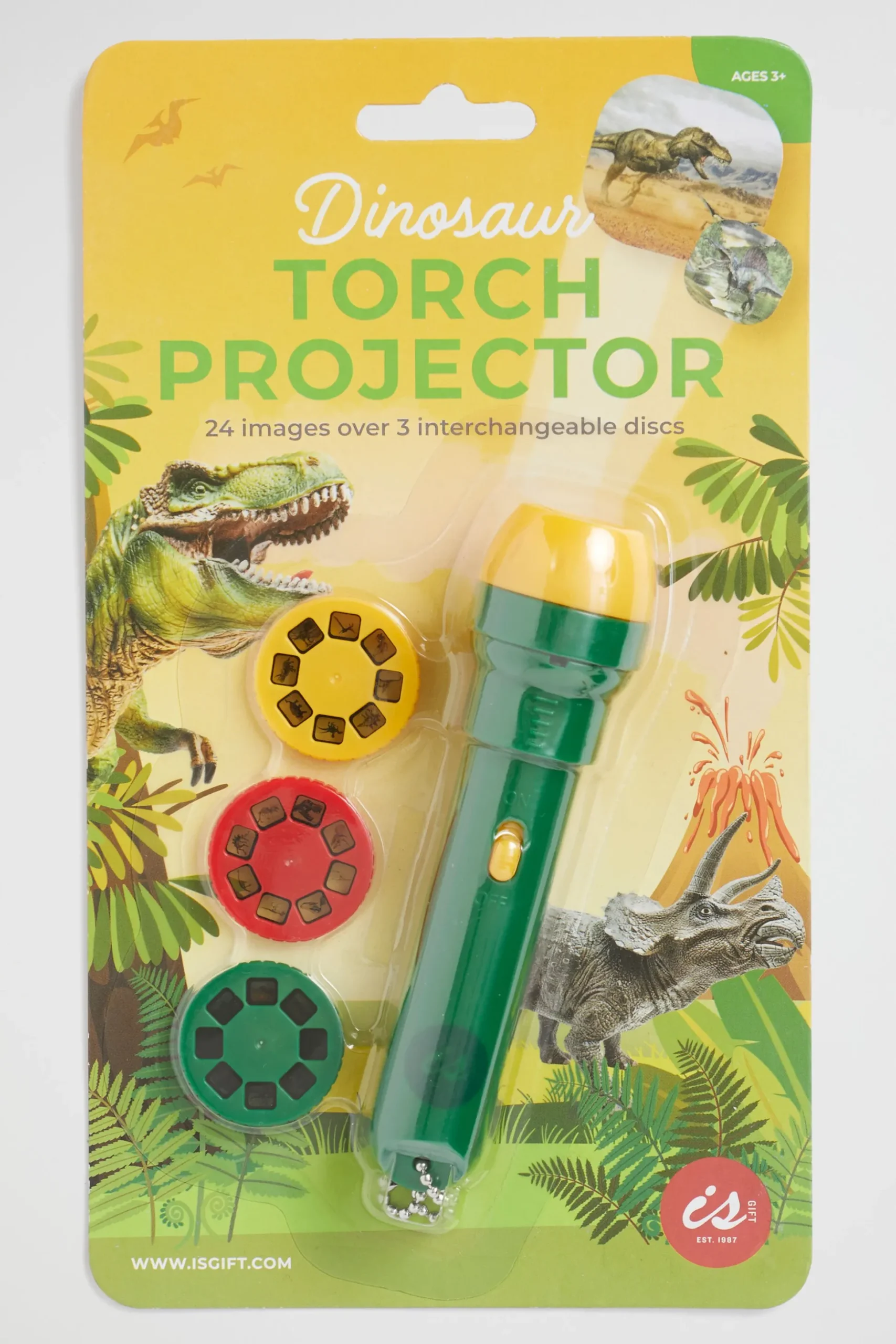 Seed Heritage Toys-Dino Torch Projector Multi