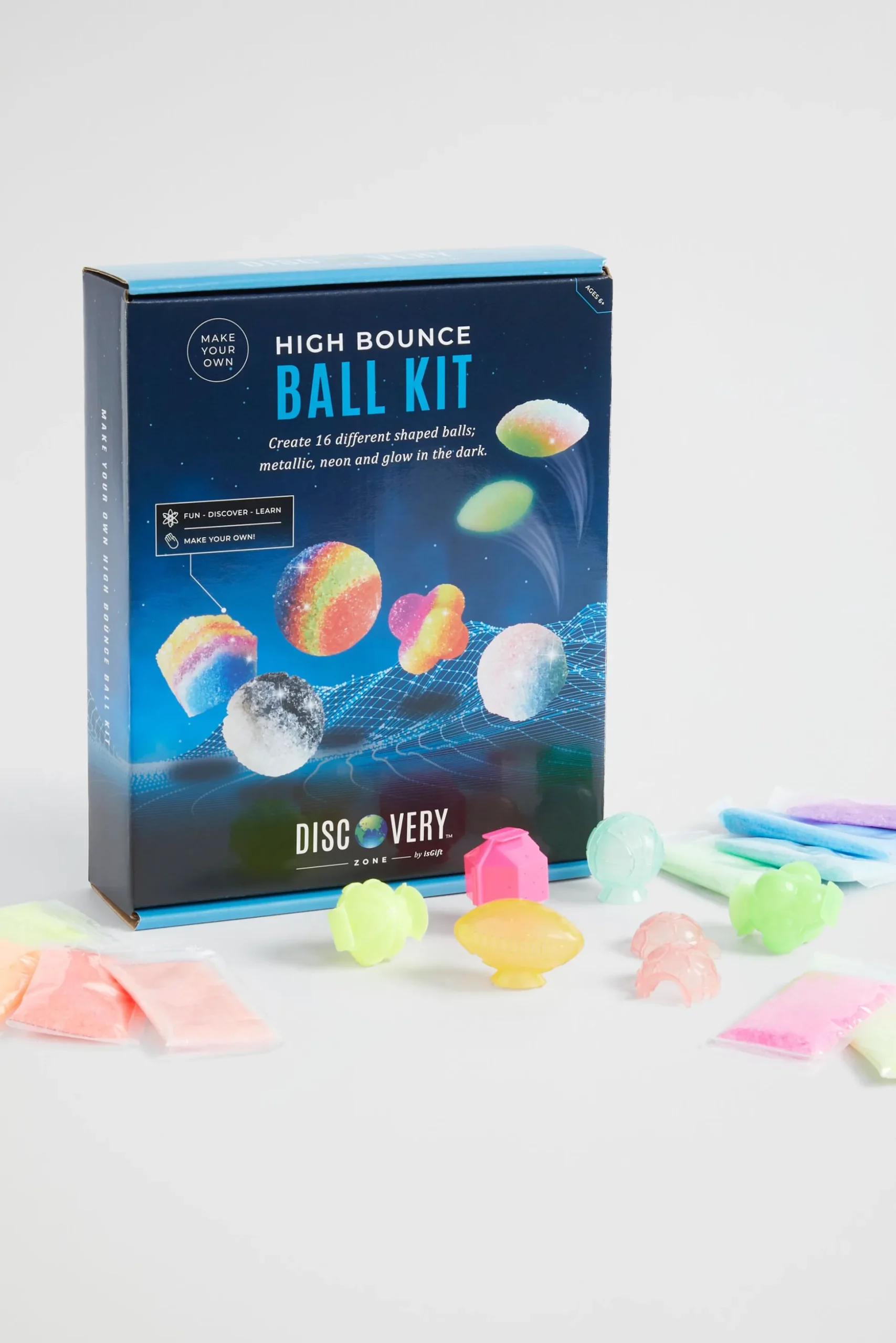 Seed Heritage Toys-Discovery Bounce Ball Kit Multi
