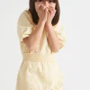 Seed Heritage Shorts-Ditsy Skort Buttercup