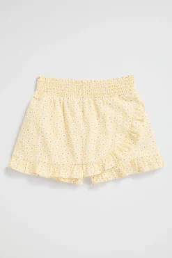Seed Heritage Shorts-Ditsy Skort Buttercup