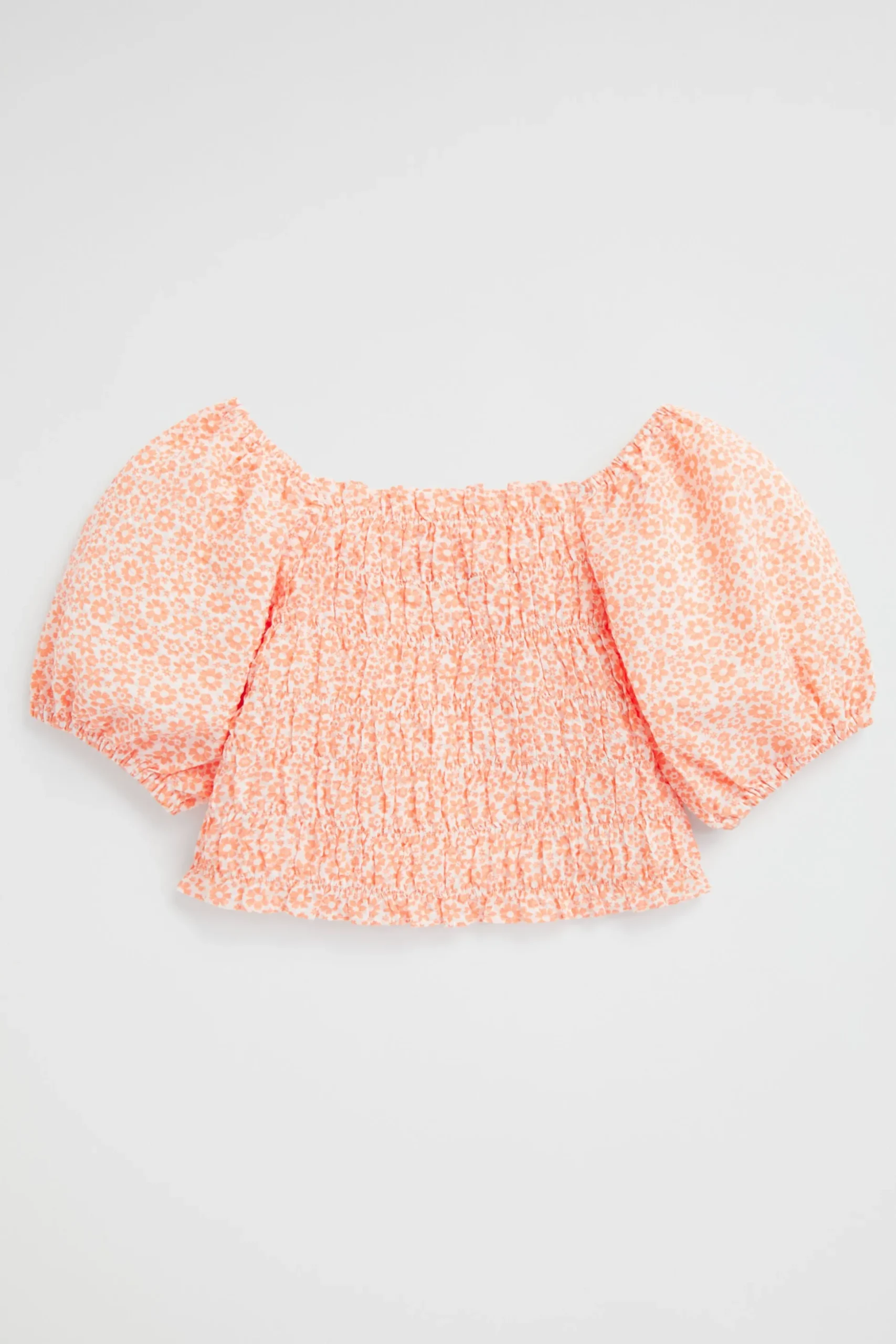 Seed Heritage T-Shirts & Tops-Ditsy Top Mango