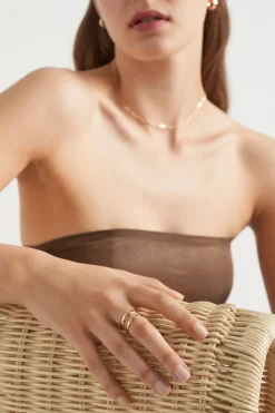 Seed Heritage Jewellery-Double Ring Gold