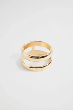Seed Heritage Jewellery-Double Ring Gold