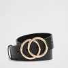 Seed Heritage Belts-Double Ring Belt Black