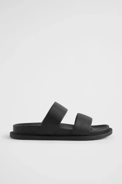 Seed Heritage Sandals & Thongs-Double Strap Jelly Black