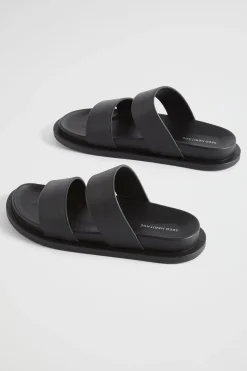 Seed Heritage Sandals & Thongs-Double Strap Jelly Black