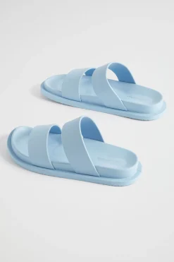 Seed Heritage Sandals & Thongs-Double Strap Jelly Bluebell
