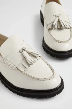 Seed Heritage Loafers-Effy Chunky Loafer Bone