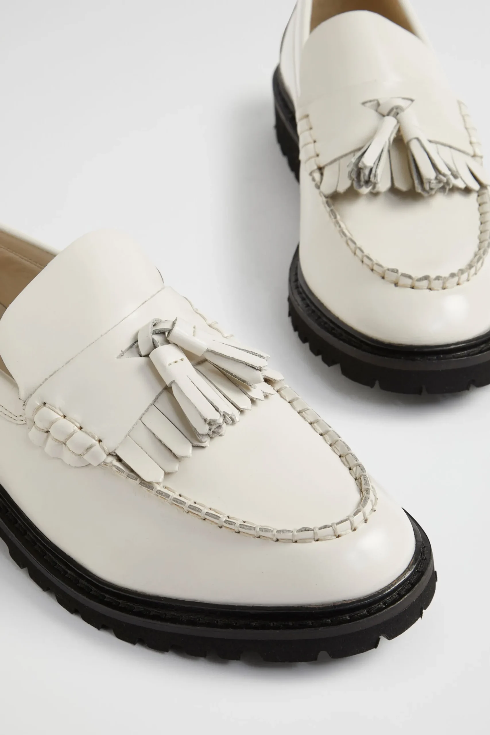 Seed Heritage Loafers-Effy Chunky Loafer Bone