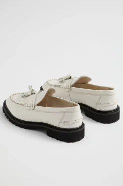Seed Heritage Loafers-Effy Chunky Loafer Bone