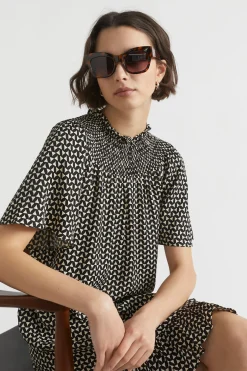 Seed Heritage Sunglasses & Glasses-Elle Sunglasses Dark Tort
