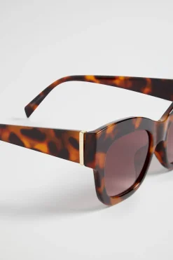 Seed Heritage Sunglasses & Glasses-Elle Sunglasses Dark Tort