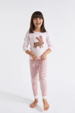 Seed Heritage Pyjamas & Sleepwear-Embroidered Bunny Pyjama Rose Marle