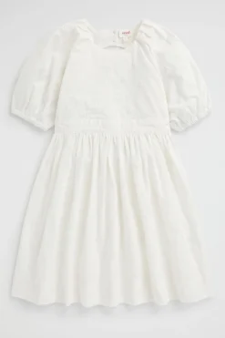 Seed Heritage Dresses-Embroidered Dress Vintage White