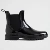 Seed Heritage Boots-Emily Jelly Ankle Boot Black