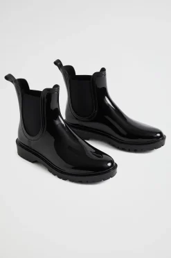 Seed Heritage Boots-Emily Jelly Ankle Boot Black