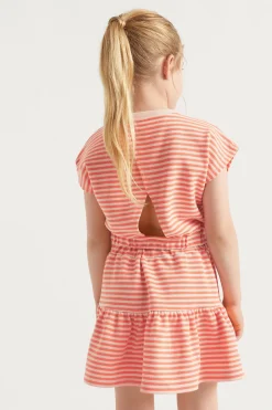 Seed Heritage Skirts-Fashion Stripe Skirt Watermelon