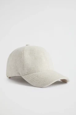 Seed Heritage Hats & Gloves-Felt Cap Vanilla Cream