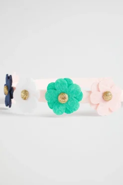 Seed Heritage Hair Accessories-Felt Daisy Headband Multi
