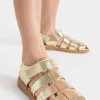 Seed Heritage Sandals & Slides-Fisherman Sandal Gold